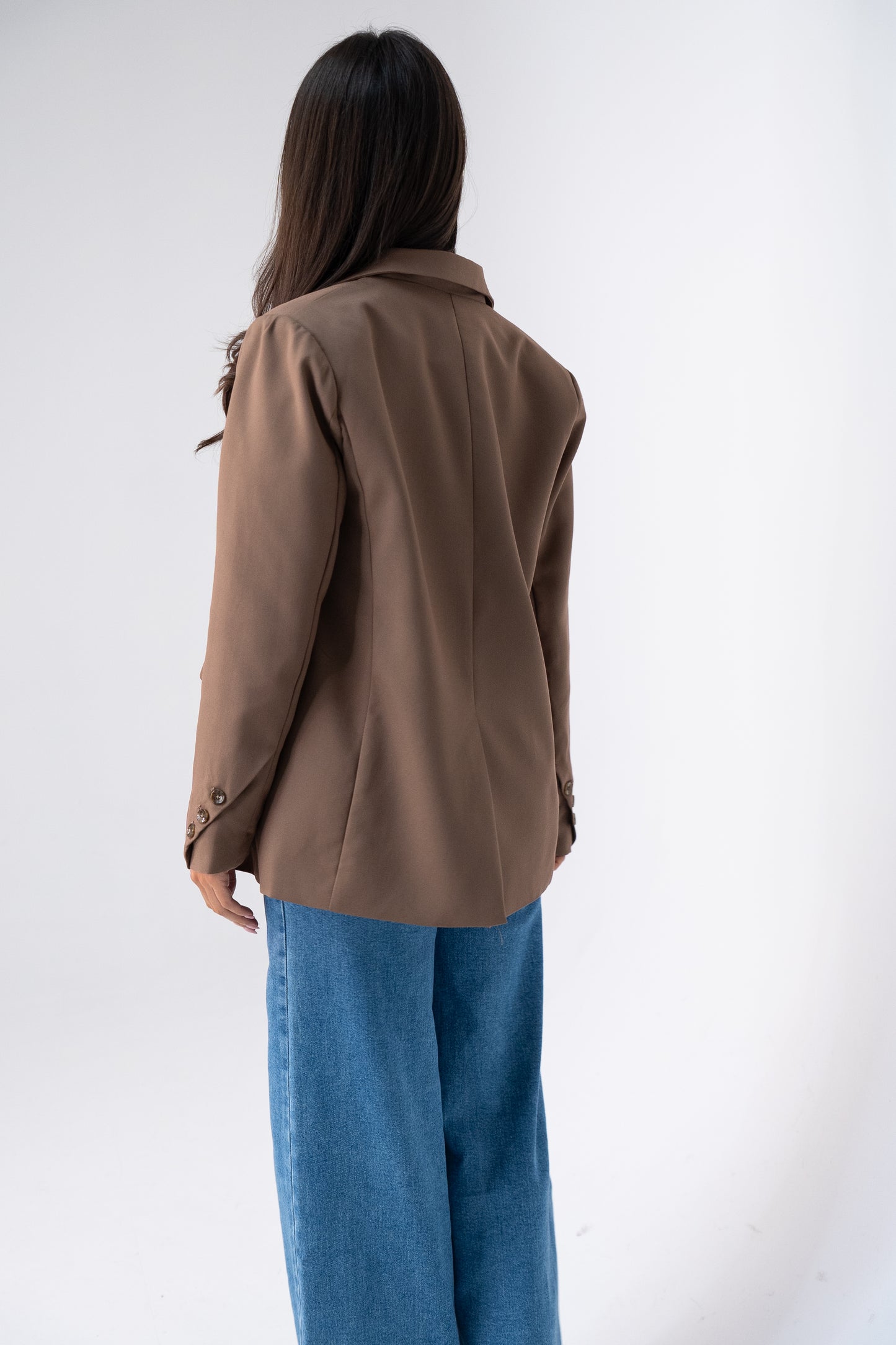 Love Laura Blazer In Chocolate