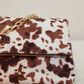 Love Laura Chain Detail Bag In Cow Print