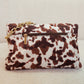 Love Laura Chain Detail Bag In Cow Print