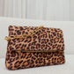 Love Laura Chain Detail Bag In Leopard Print