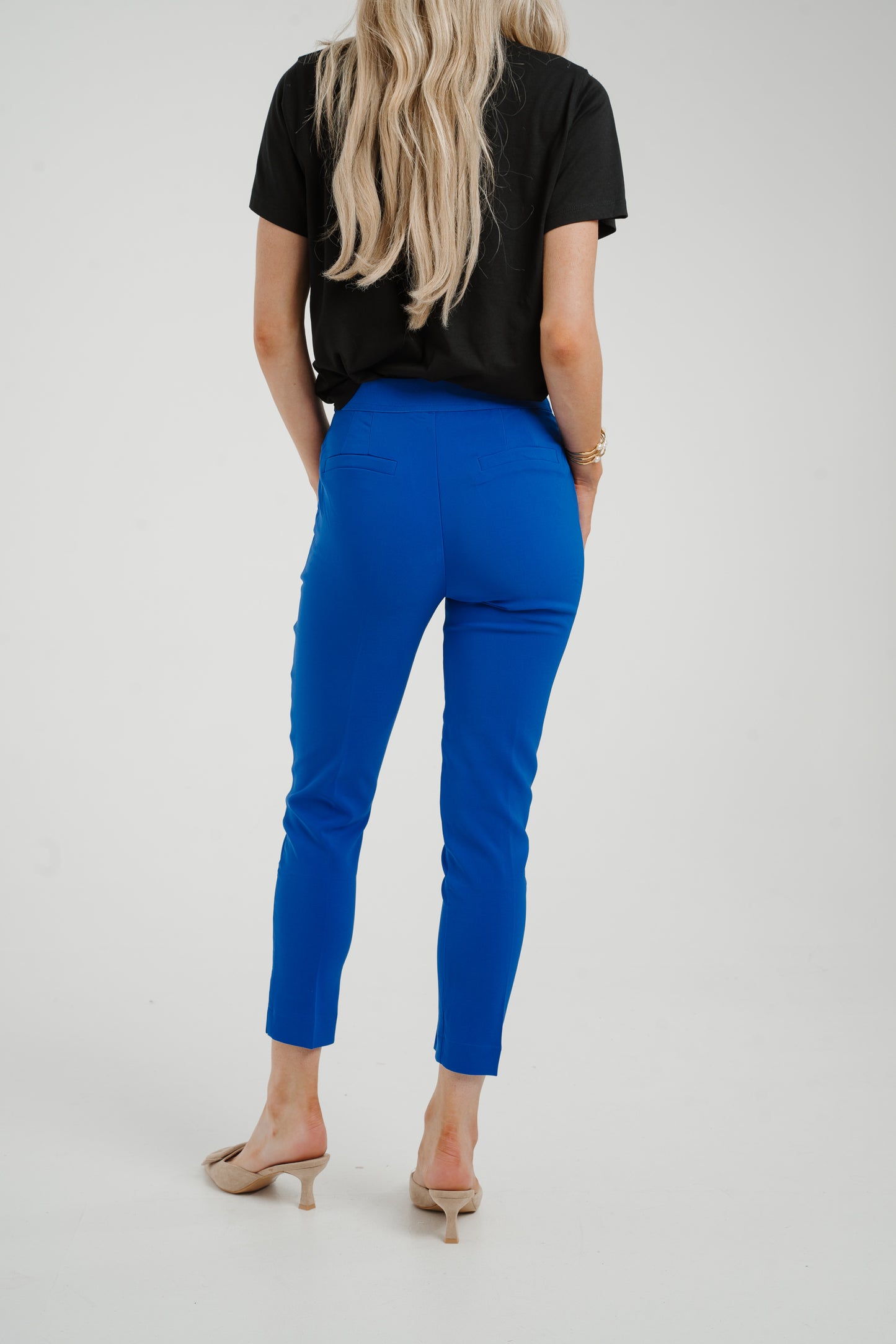 Freya Fitted Trouser In Royal Blue