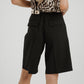 Holly Longline Shorts In Black