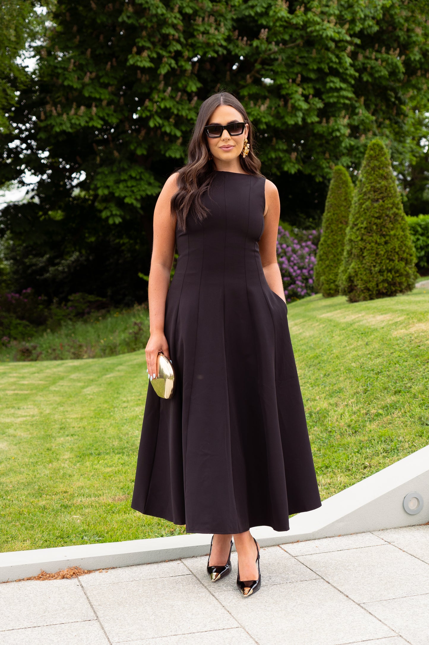 Love Laura Forever Dress In Black