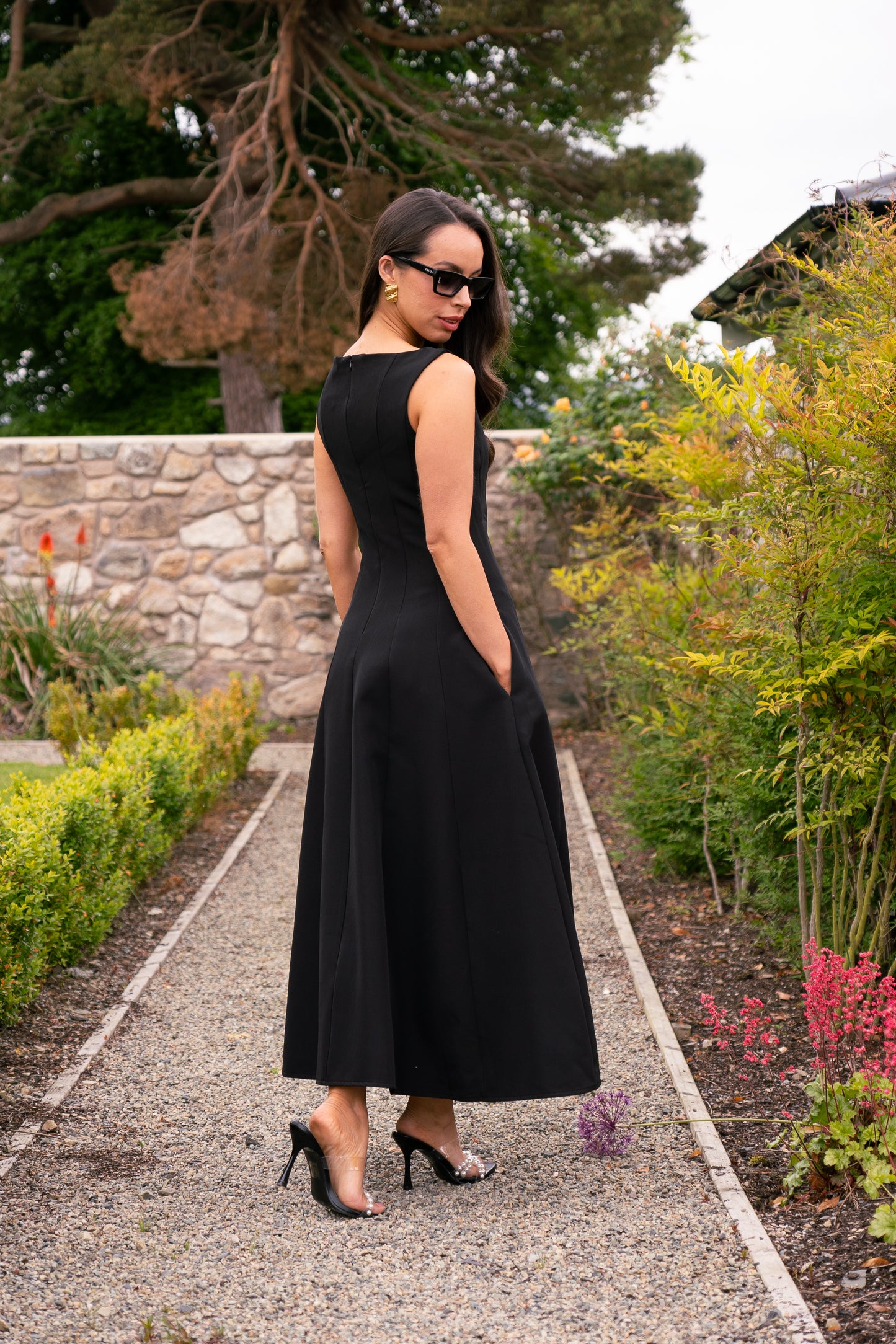 Love Laura Forever Dress In Black