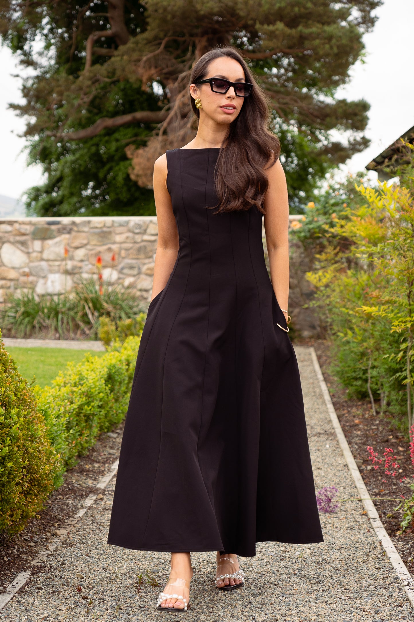 Love Laura Forever Dress In Black