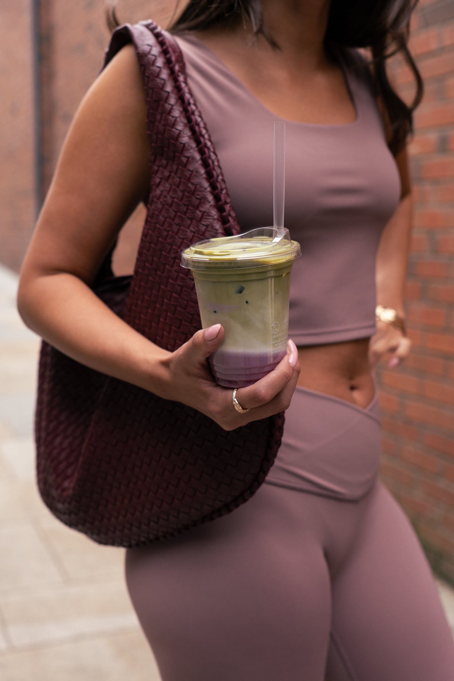 Love Laura Leisure Top In Mauve