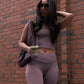 Love Laura Leggings In Mauve