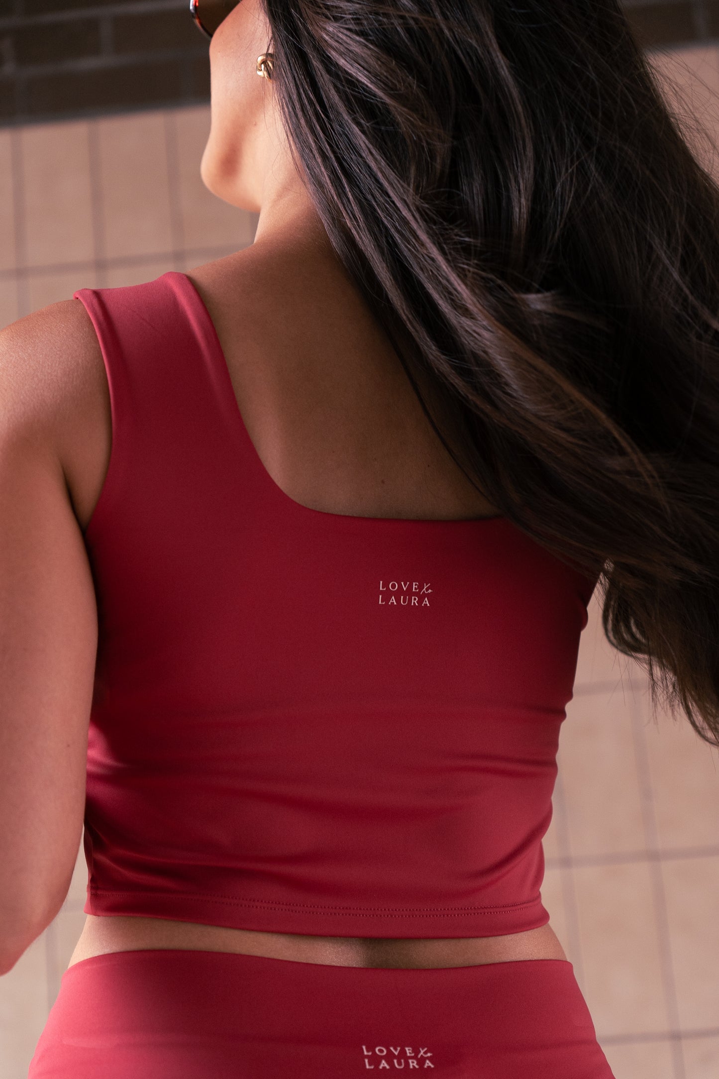 Love Laura Leisure Top In Red