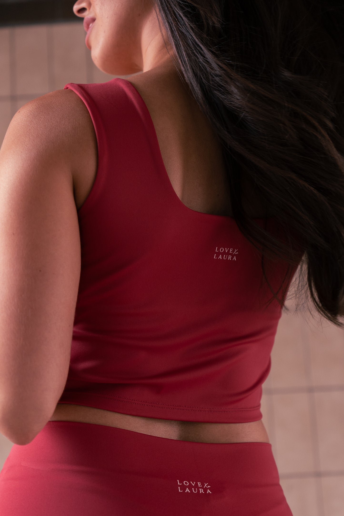 Love Laura Leggings In Red