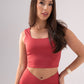 Love Laura Leisure Top In Red