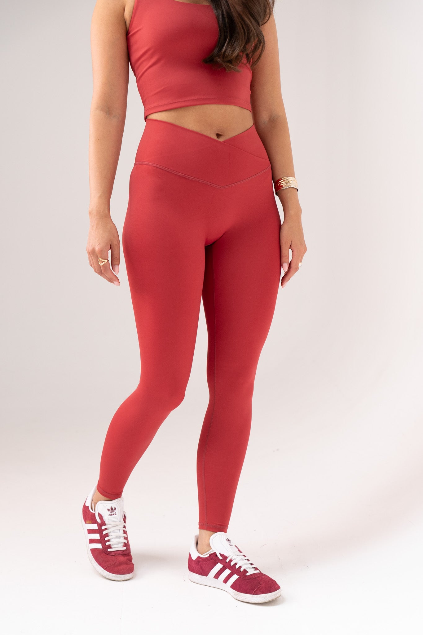 Love Laura Leggings In Red