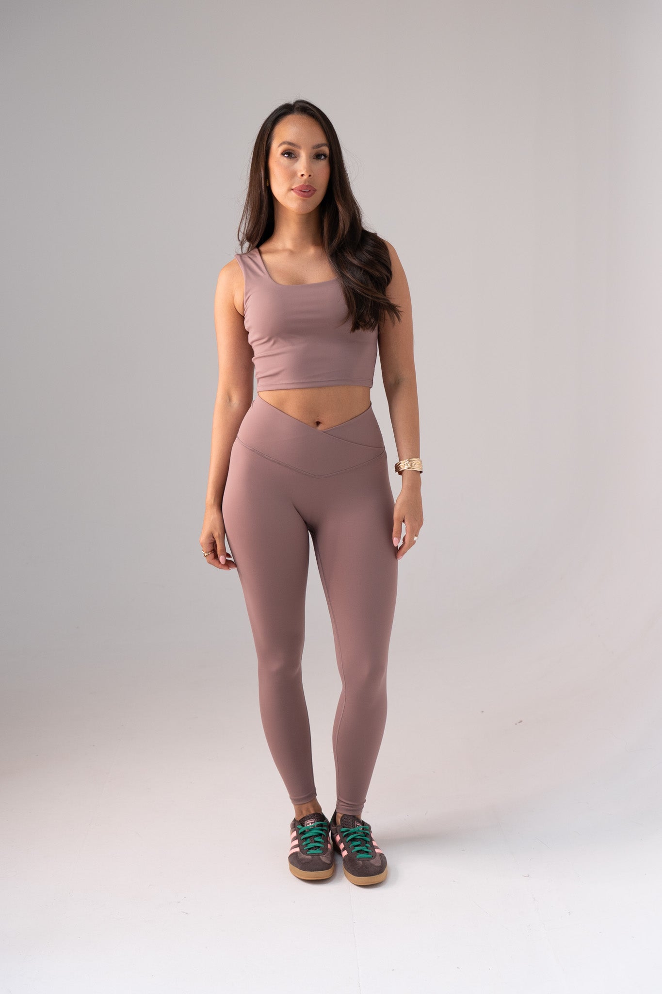 Love Laura Leggings In Mauve