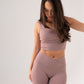 Love Laura Leisure Top In Mauve