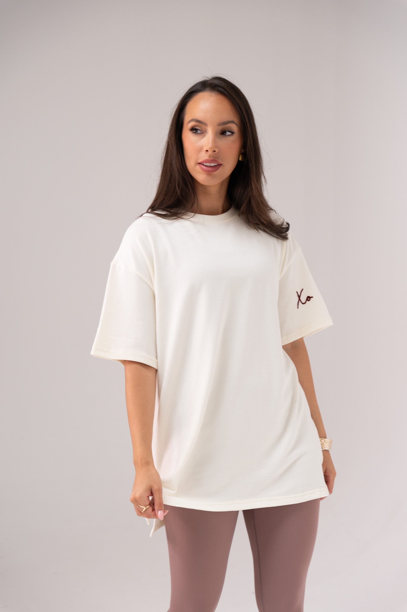 Love Laura T-Shirt In Cream
