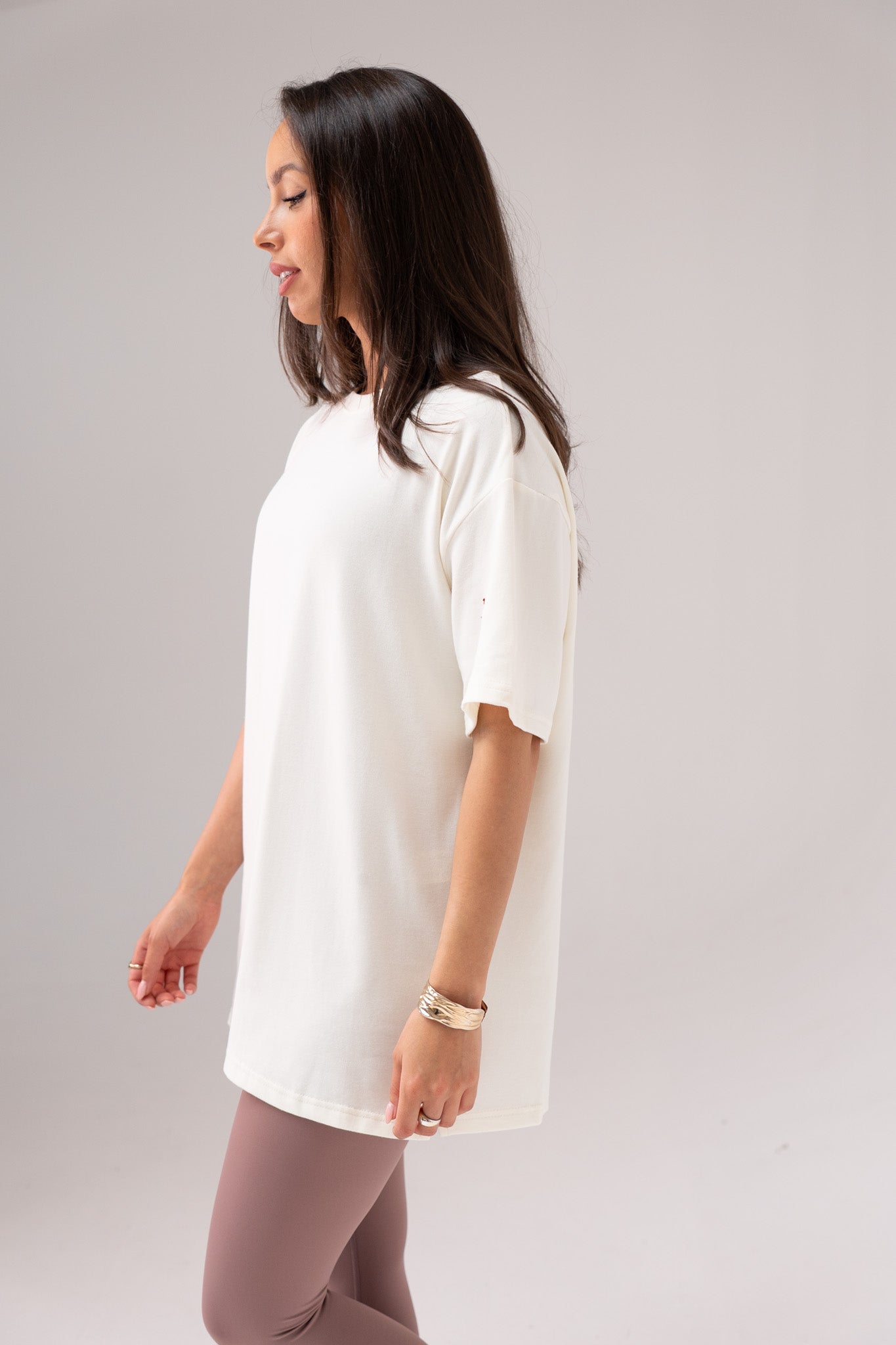 Love Laura T-Shirt In Cream