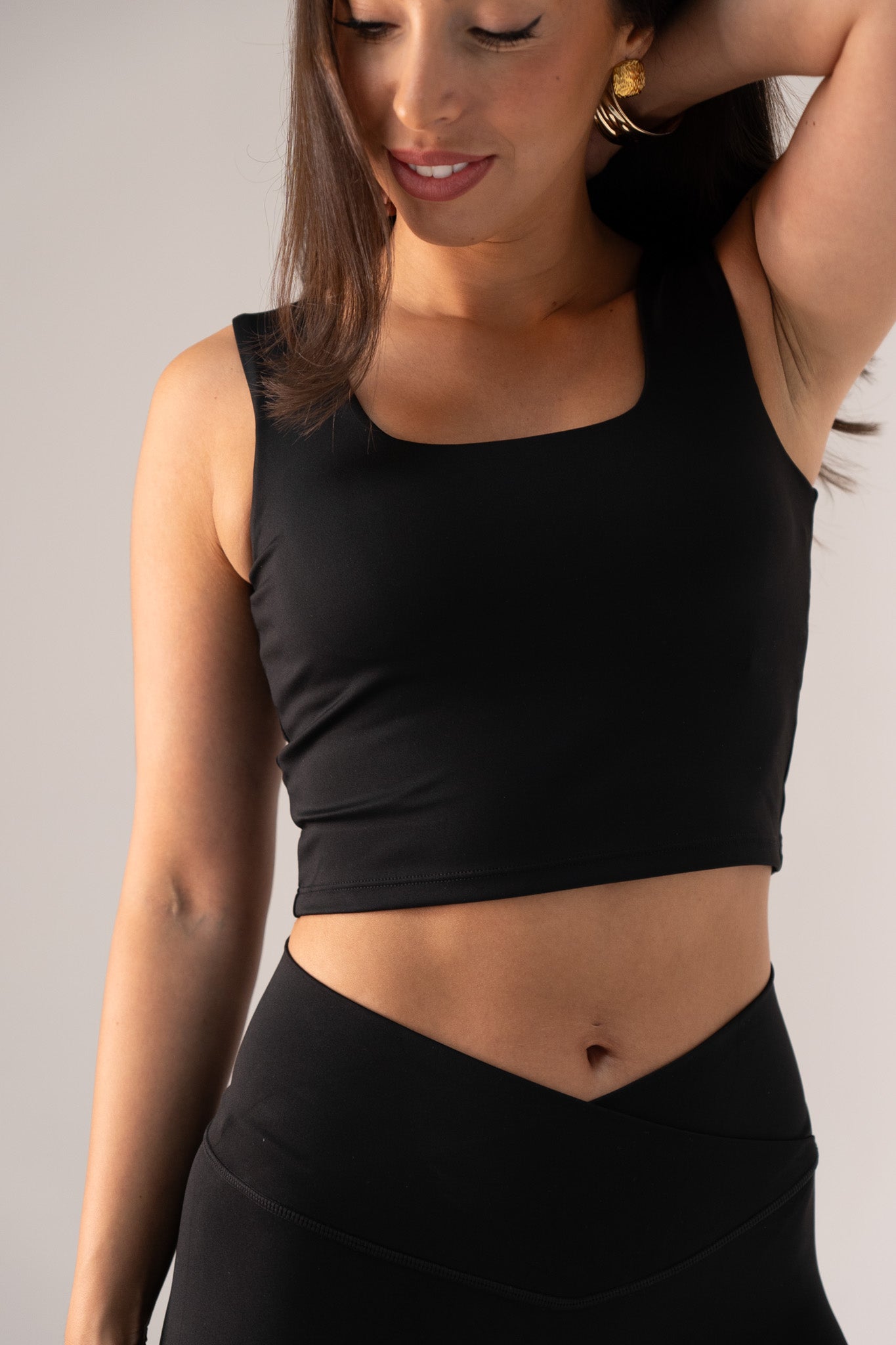 Love Laura Leisure Top In Black