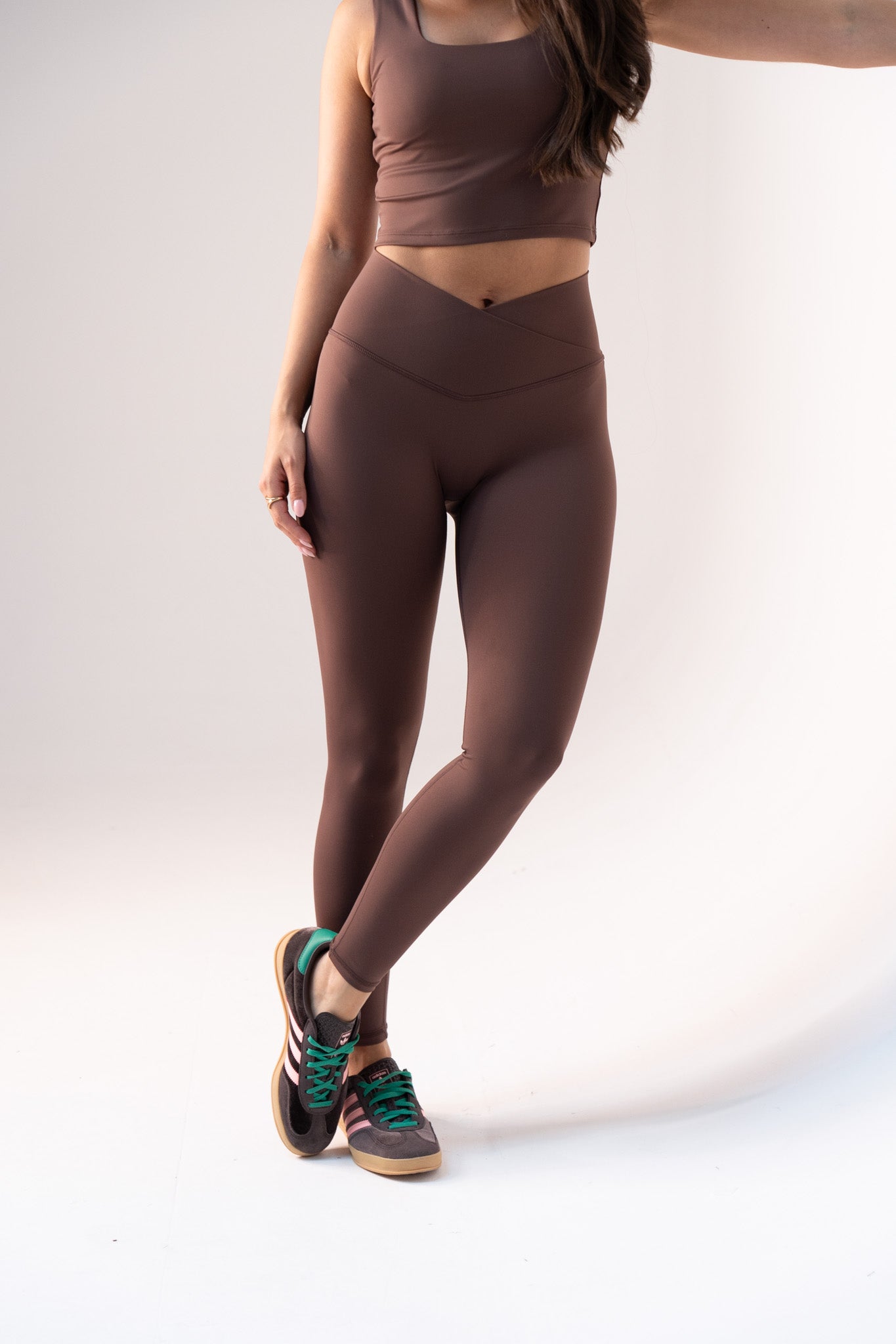 Love Laura Leggings In Chocolate