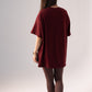 Love Laura T-Shirt In Burgundy