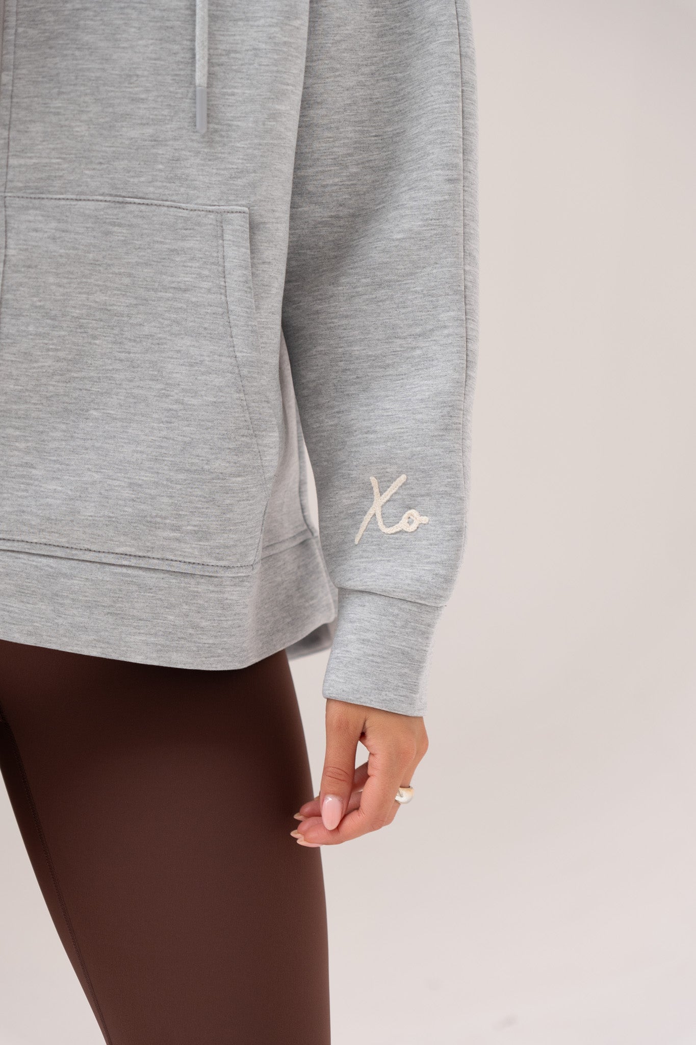 Love Laura Hoodie In Grey
