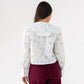 Daisy Oversize Collar Shirt In Floral