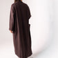 Ella Longline Cardigan In Chocolate
