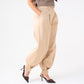 Ella Tapered Trousers In Beige
