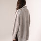 Elsa High Neck Jumper In Taupe