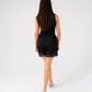 Elsa Lace Trim Shorts In Black