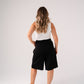 Elsa Bermuda Shorts In Black