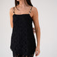 Elsa Longline Lace Cami In Black