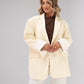Elsa Oversize Blazer In Lemon