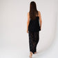 Elsa Wide Leg Lace Trousers In Black
