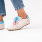 Faith Double Laced Trainers In Neutral