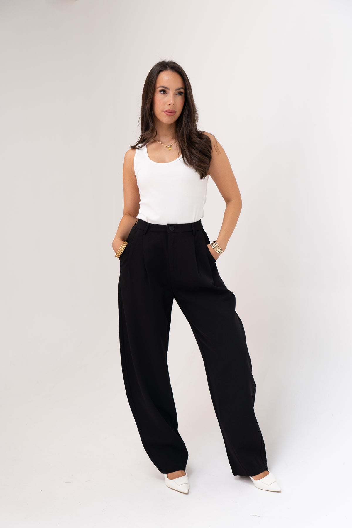 Freya Barrell Trousers In Black