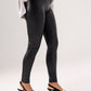 Freya Leather Look Leggings In Black