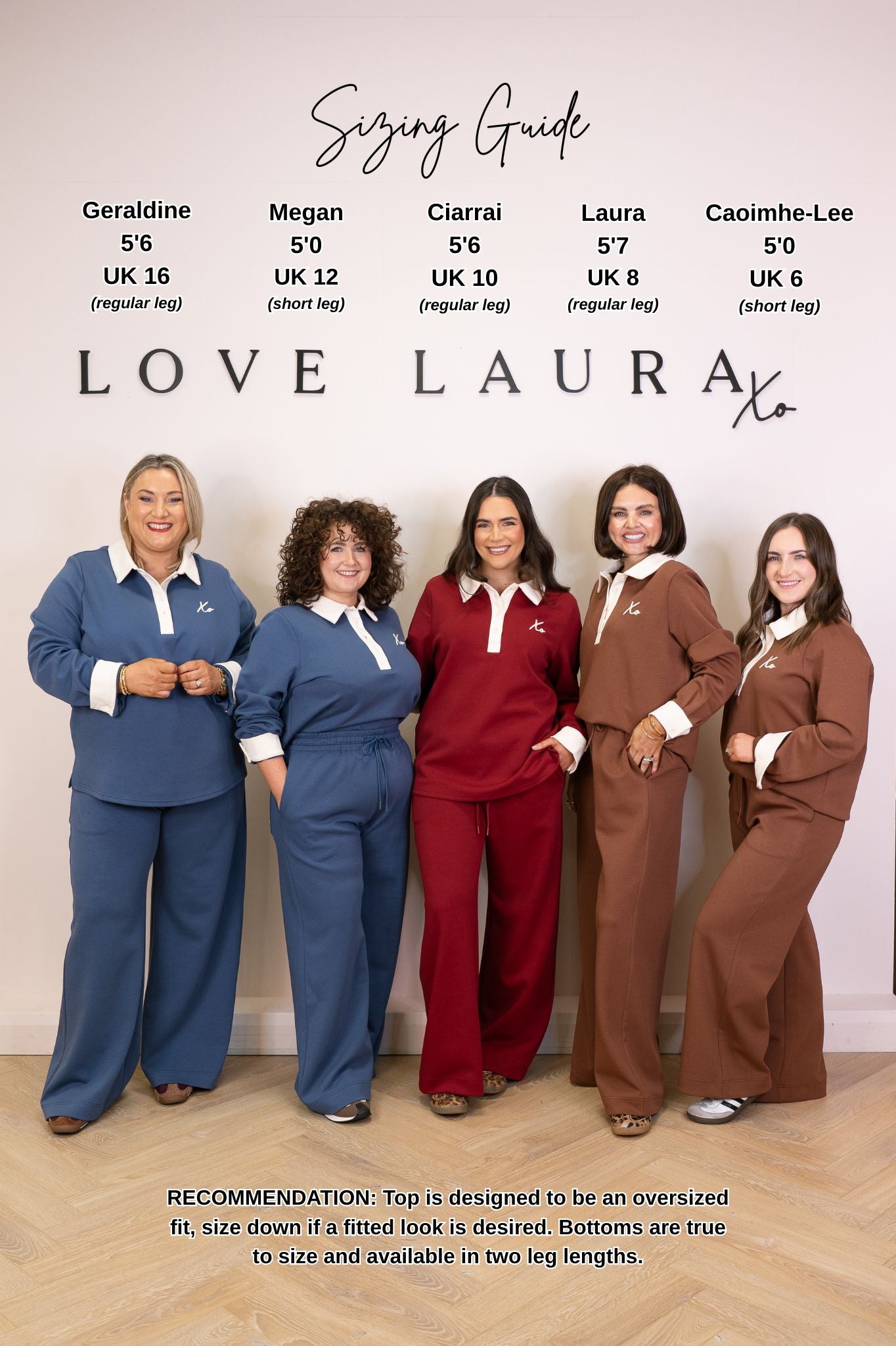 Love Laura Leisure Rugby Top In Tan