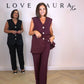 Love Laura Longline Waistcoat In Black