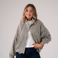 Iris Check Jacket In Monochrome