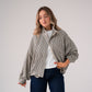 Iris Check Jacket In Monochrome
