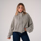 Iris Check Jacket In Monochrome