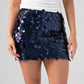 Iris Sequin Skirt In Navy