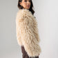 Iris Textured Coat In Taupe