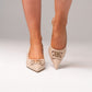 Izzy Buckle Slingback In Neutral