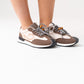 Izzy Trainers In Coffee Mix