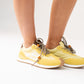 Izzy Trainers In Yellow Mix