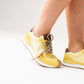Izzy Trainers In Yellow Mix
