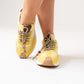 Izzy Trainers In Yellow Mix