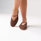 Izzy Woven Pumps In Chocolate