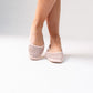Izzy Woven Slingback In Blush