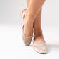 Izzy Woven Slingback In Neutral